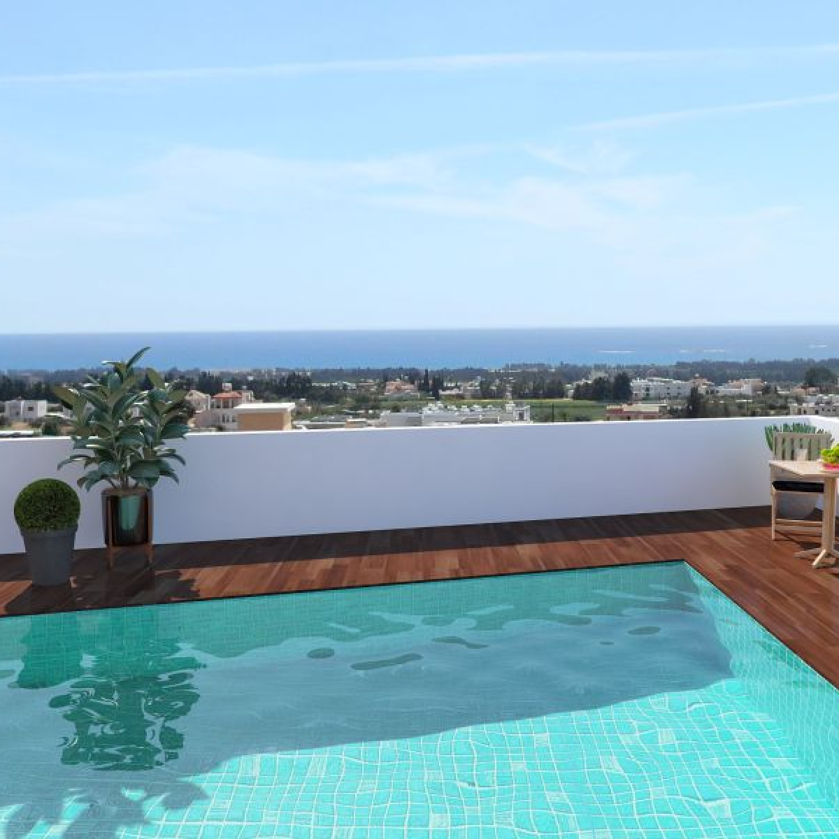 Modern villa with unobstructed seaviews in Paphos