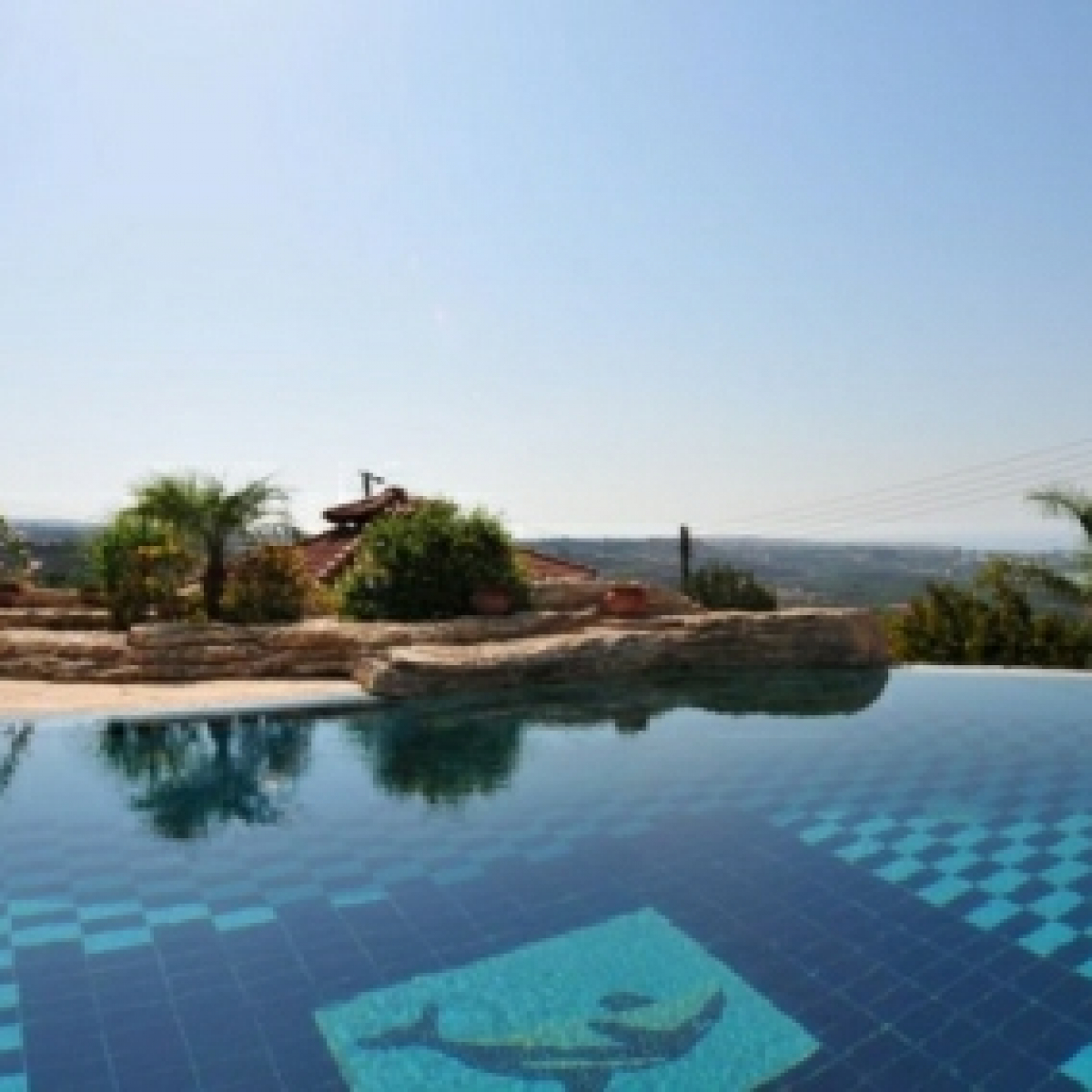 Luxury Villa with panoramic sea views overlooking Coral Bay and the site of the new marina