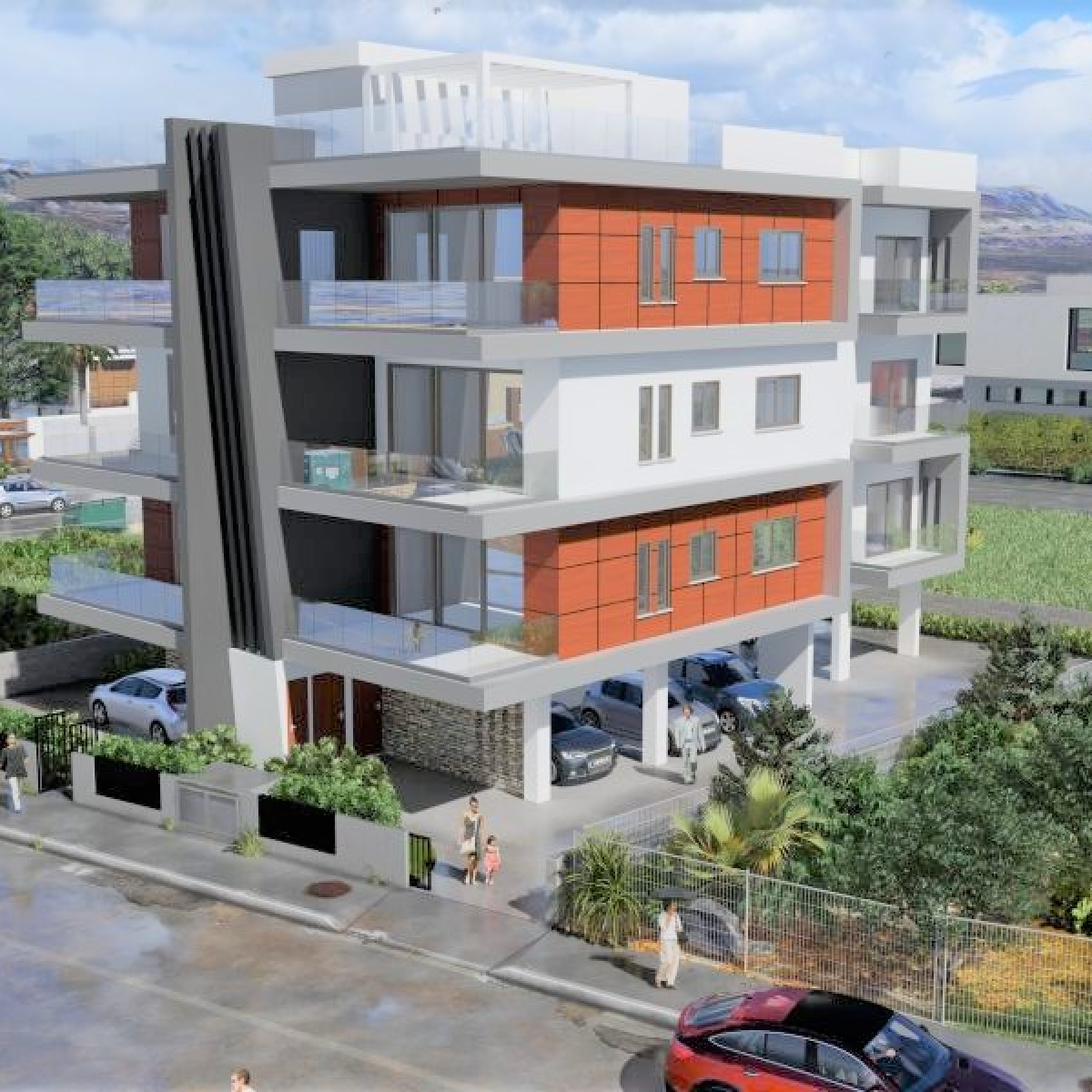 Modern Residential building in Paphos