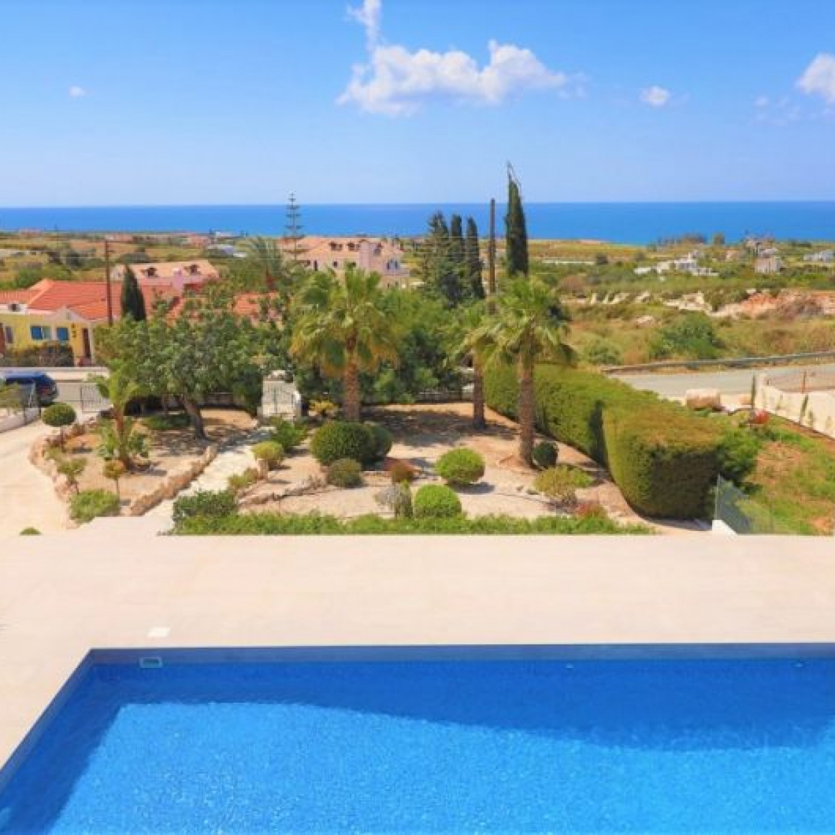 Modern immaculate sea view villa in Paphos