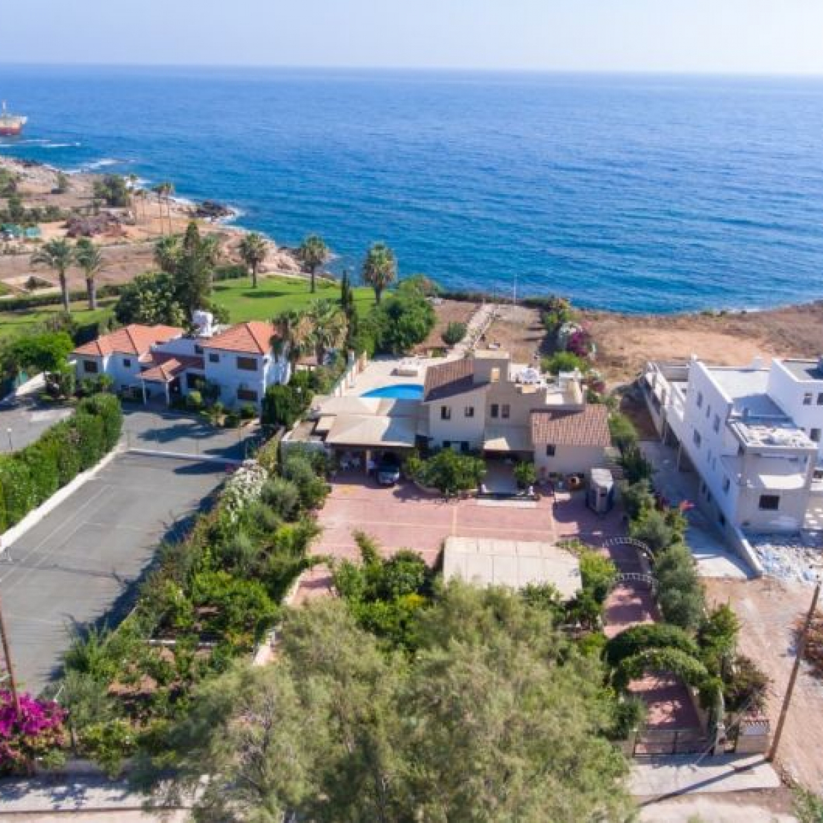 Sea front villa in Paphos