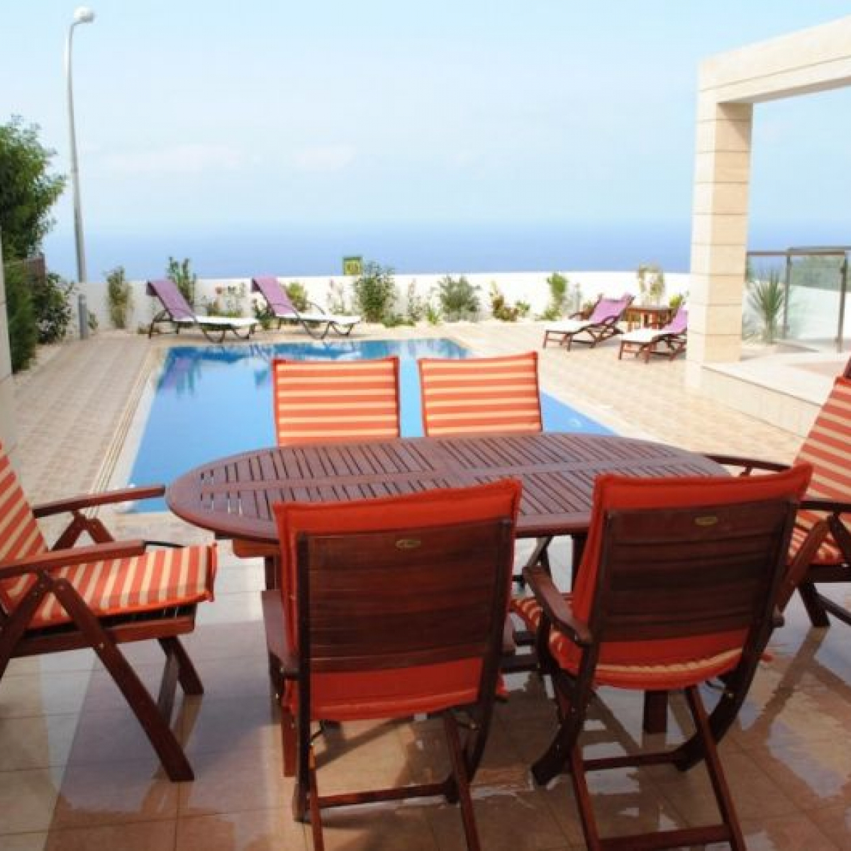 Villa with panoramic sea views in Paphos