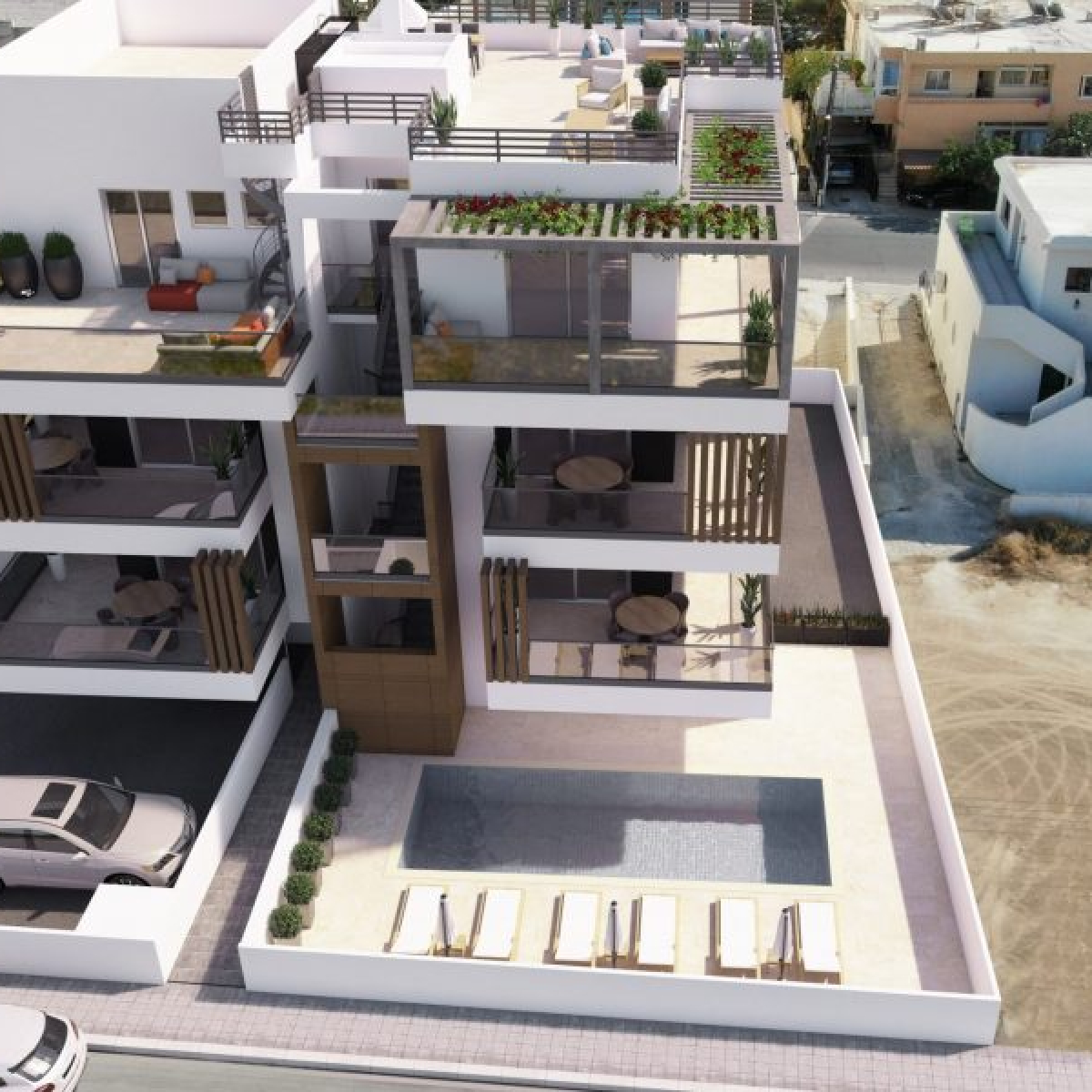 Modern apartment near sea in Paphos