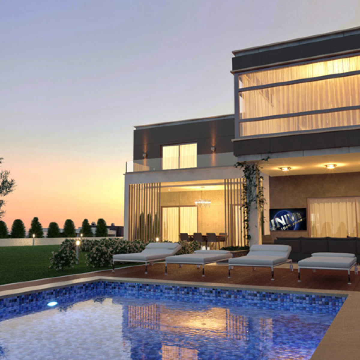 Luxury new villa in Limassol.