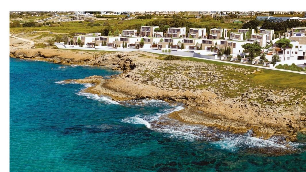 Квартира на берегу моря в 5* ЖК у пляжа в Пафосе