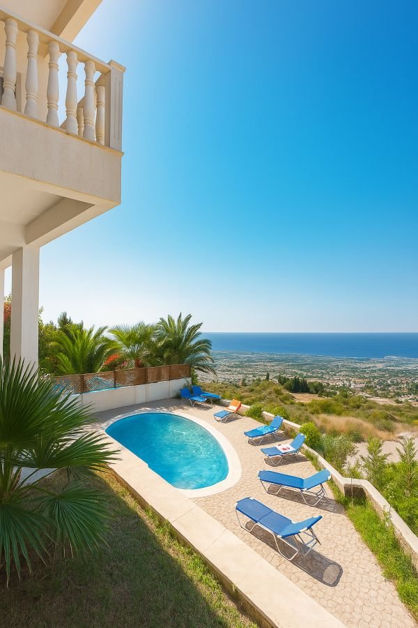 Haus mit Meerblick und Anbau in Paphos