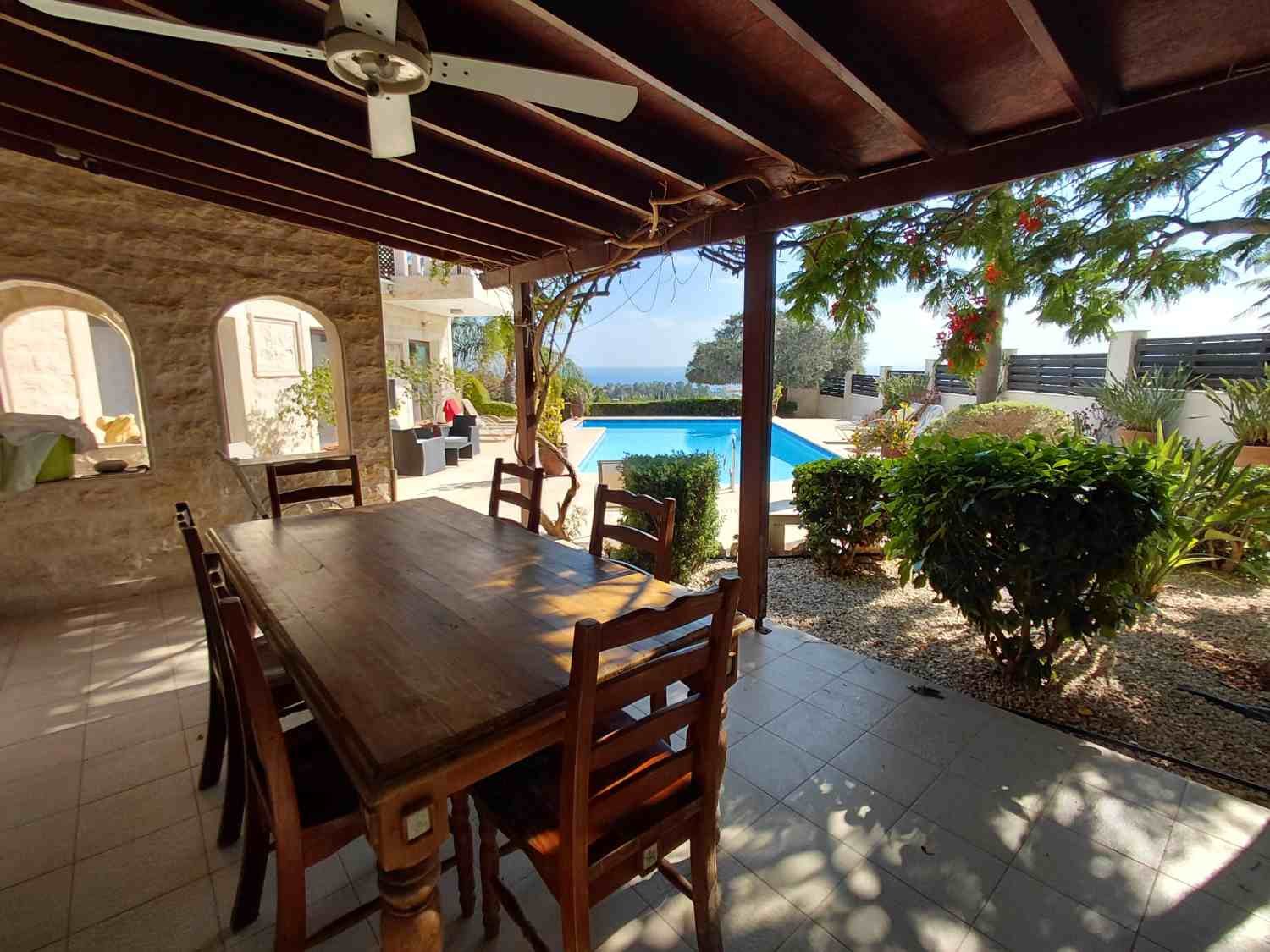 Sea View Bungalow on Large Private Plot
