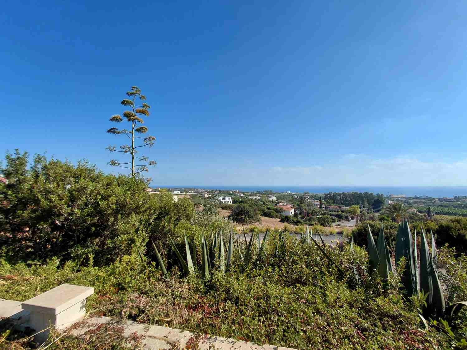 Sea View Bungalow on Large Private Plot