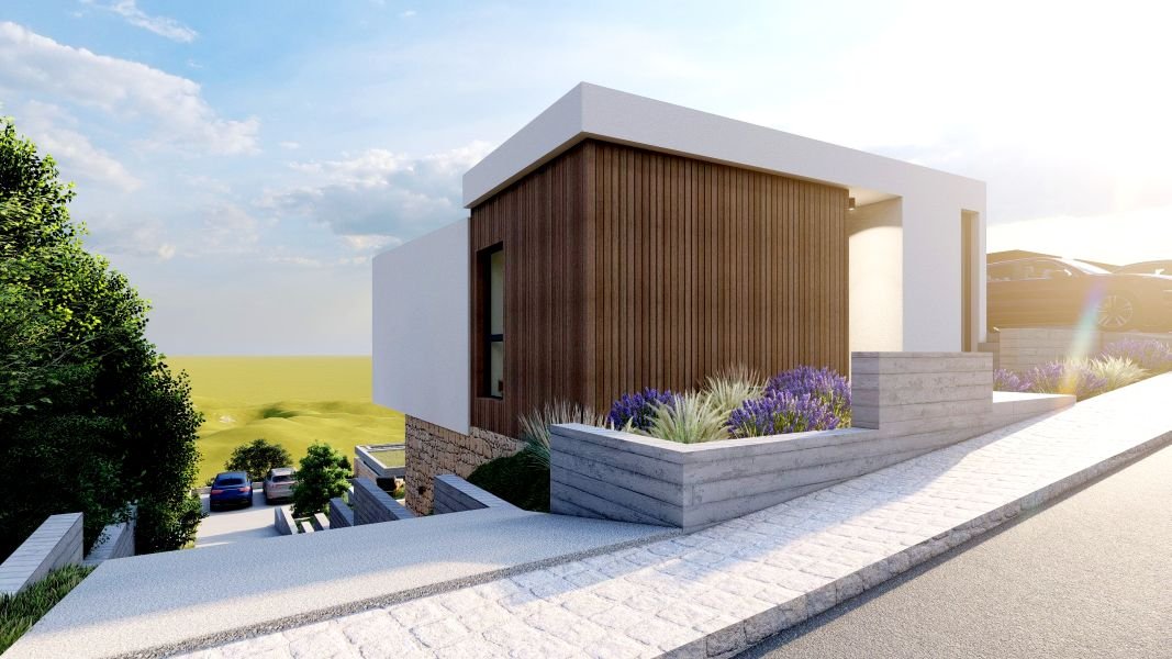 Modern villa near the sea