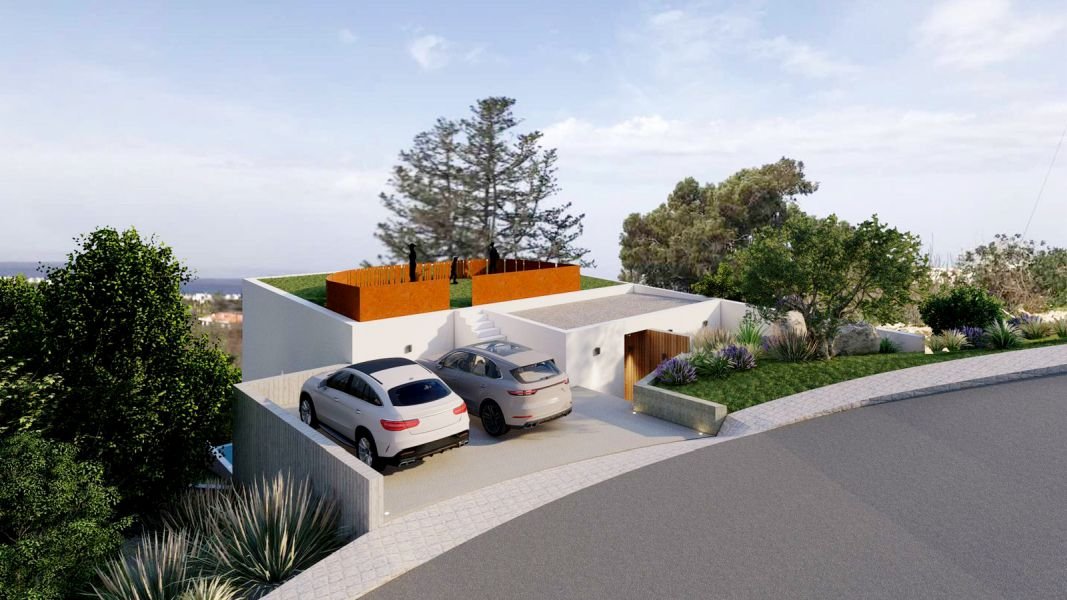 Modern villa near the sea