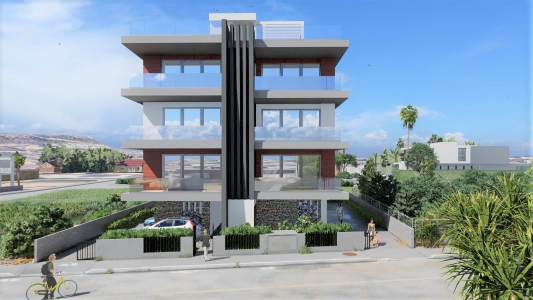 Modernes Wohngebäude in Paphos