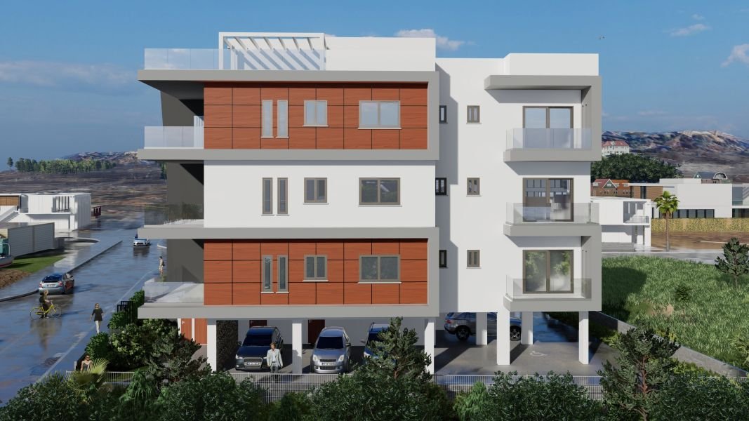 Modernes Wohngebäude in Paphos