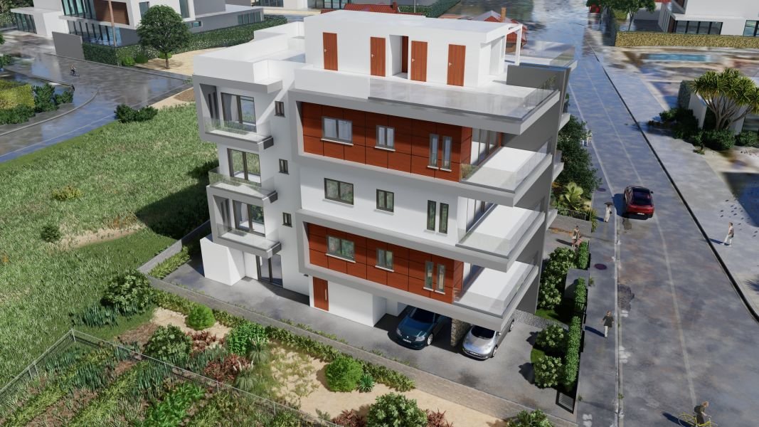 Modernes Wohngebäude in Paphos