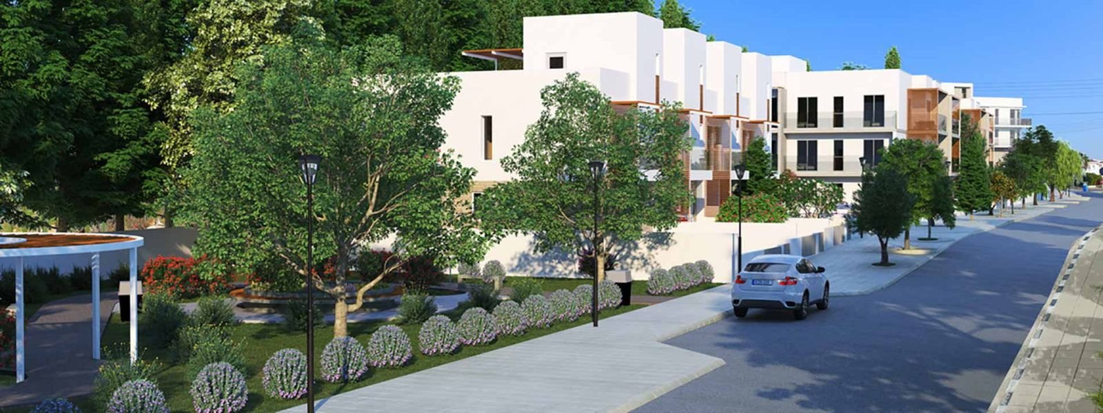Apartment in modern mixed-use development in Paphos