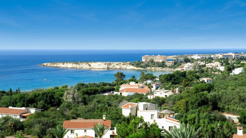 Villa steps away from sandy beach in Paphos