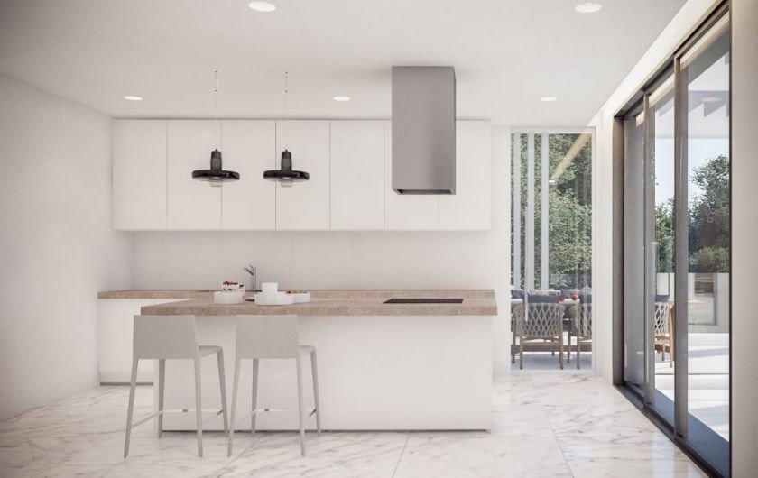 Modern luxury new villa close to city