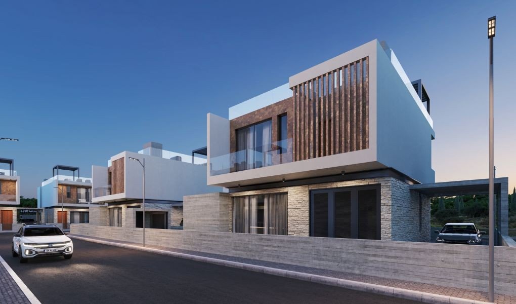 Modern luxury new villa close to city