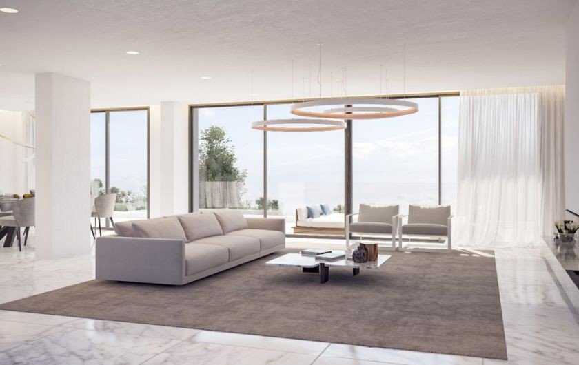 Modern luxury new villa close to city