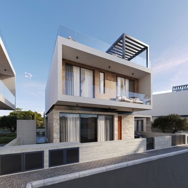 Modern luxury new villa close to city