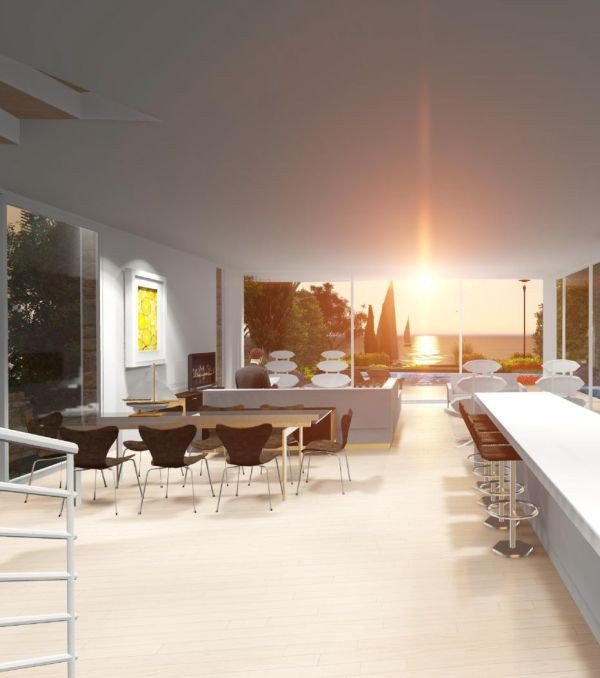 Keyready villa in seafront resort