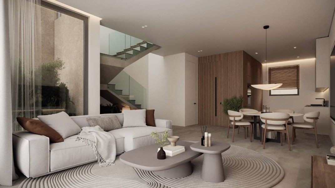 Villa on hilltop with sea views