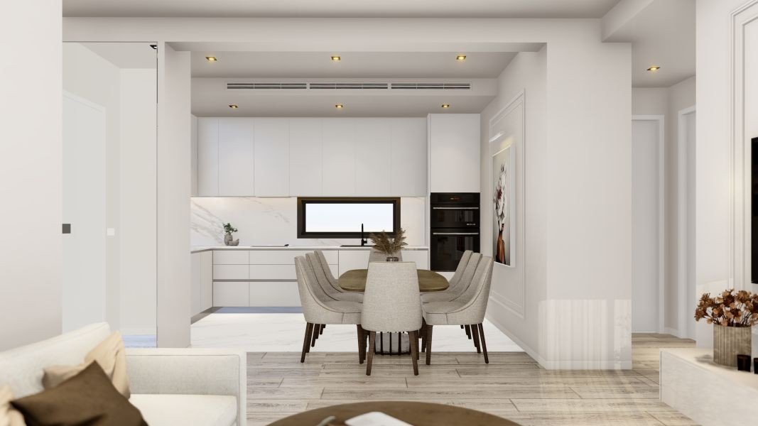 Apartment in gated secured complex