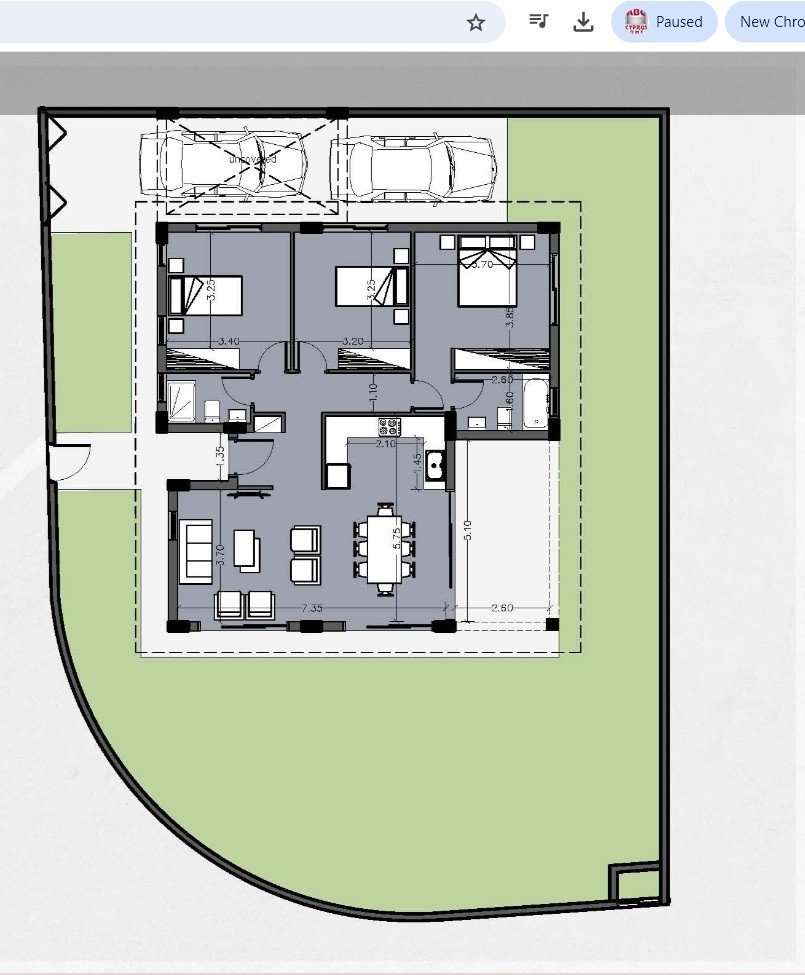 Bungalow in green area of Limassol