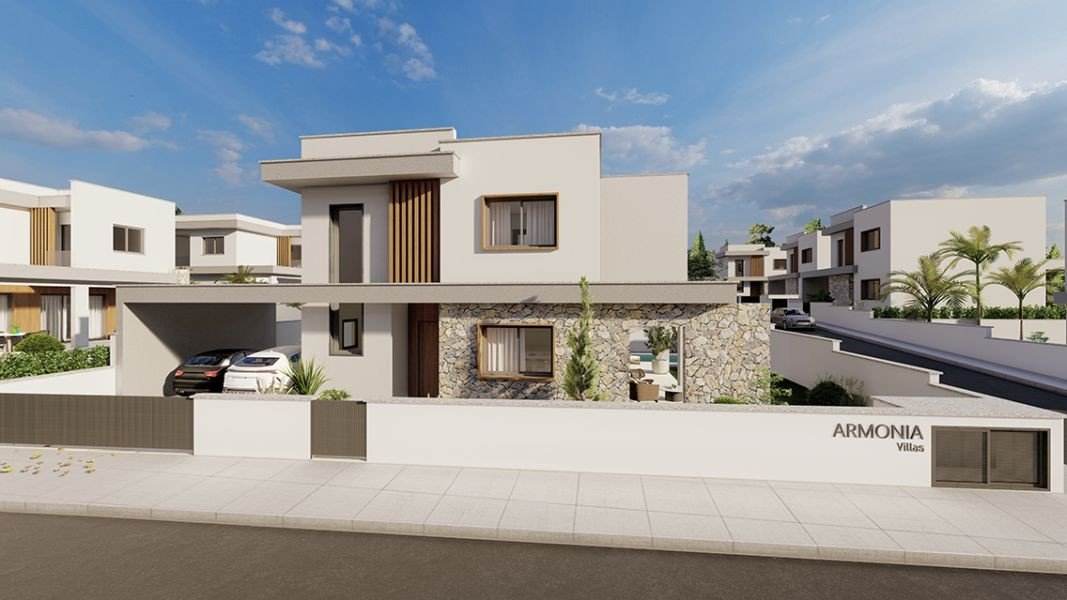 Villa in grüner Gegend von Limassol