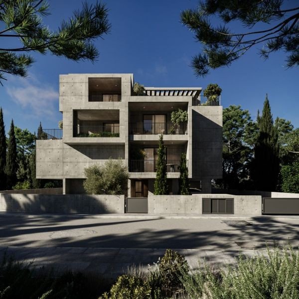 Apartment in residential building in Paphos
