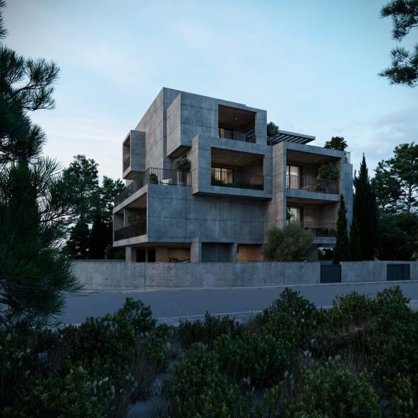 Apartment in residential building in Paphos