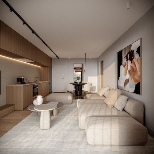 Apartment in residential building in Paphos