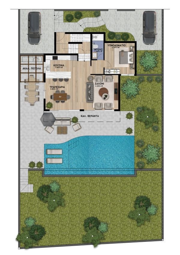 Villa mit Meerblick in Paphos