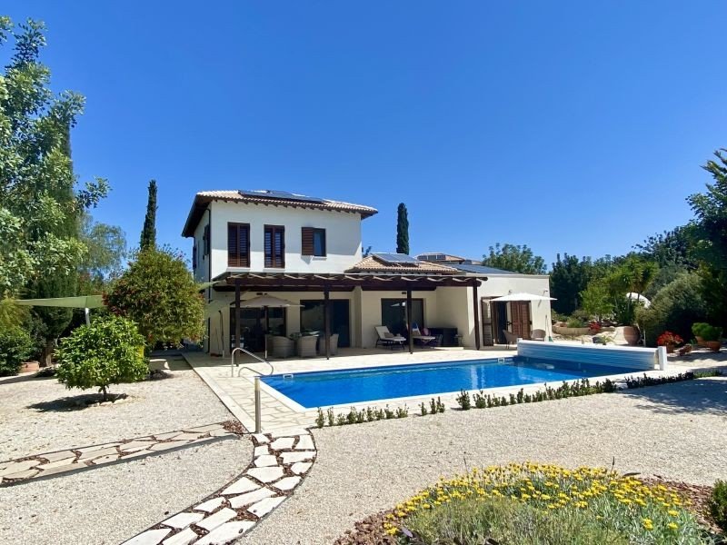 Rebuilt frontline Golf villa in Paphos