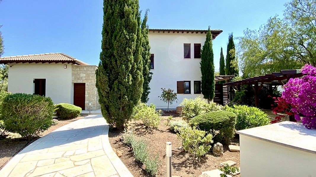Rebuilt frontline Golf villa in Paphos