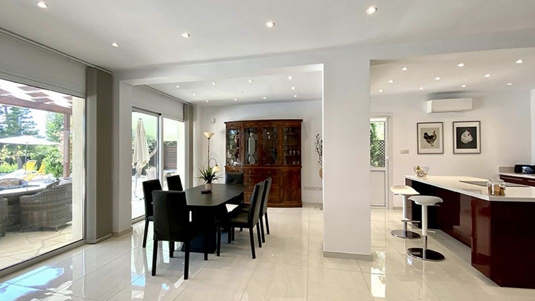 Rebuilt frontline Golf villa in Paphos
