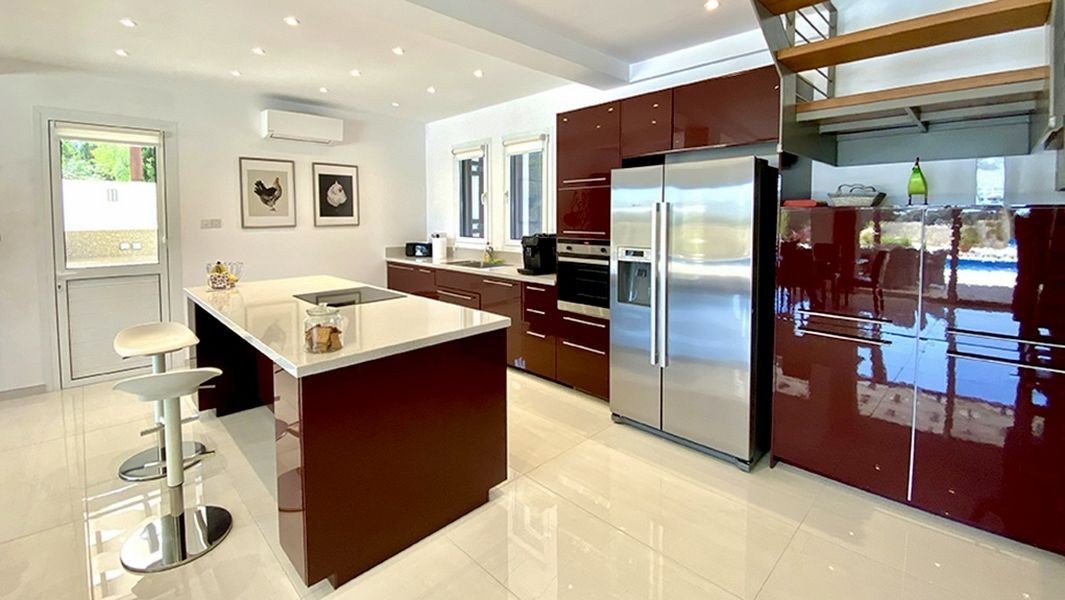 Rebuilt frontline Golf villa in Paphos