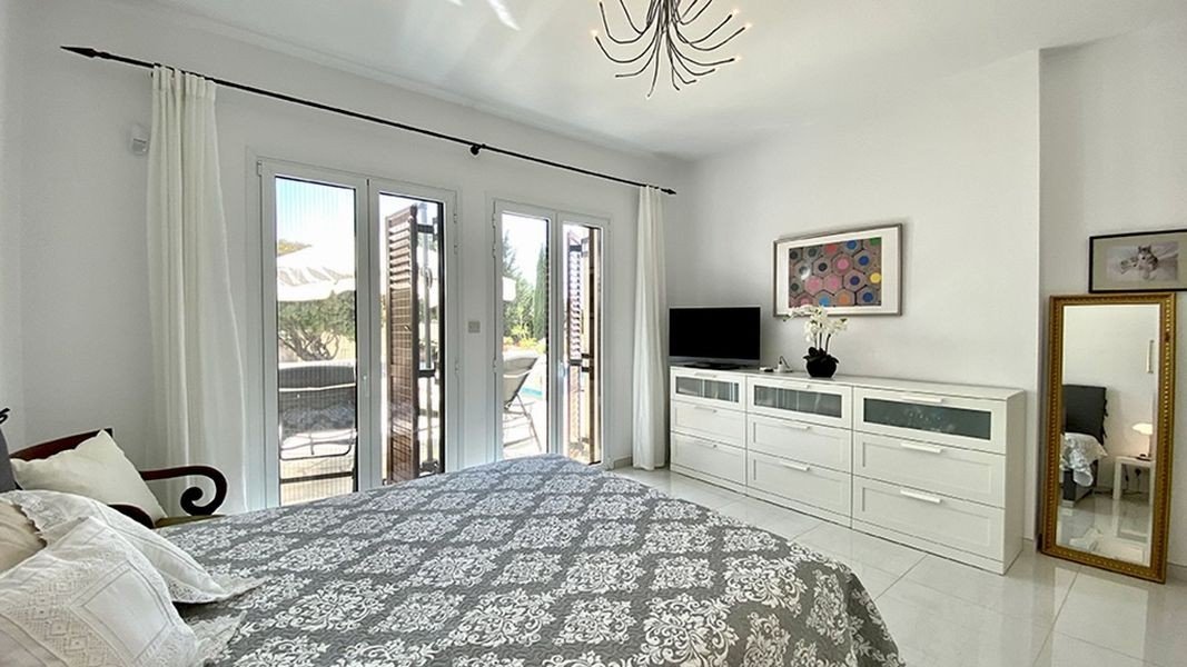 Rebuilt frontline Golf villa in Paphos