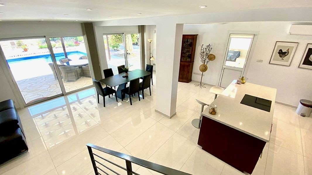 Rebuilt frontline Golf villa in Paphos