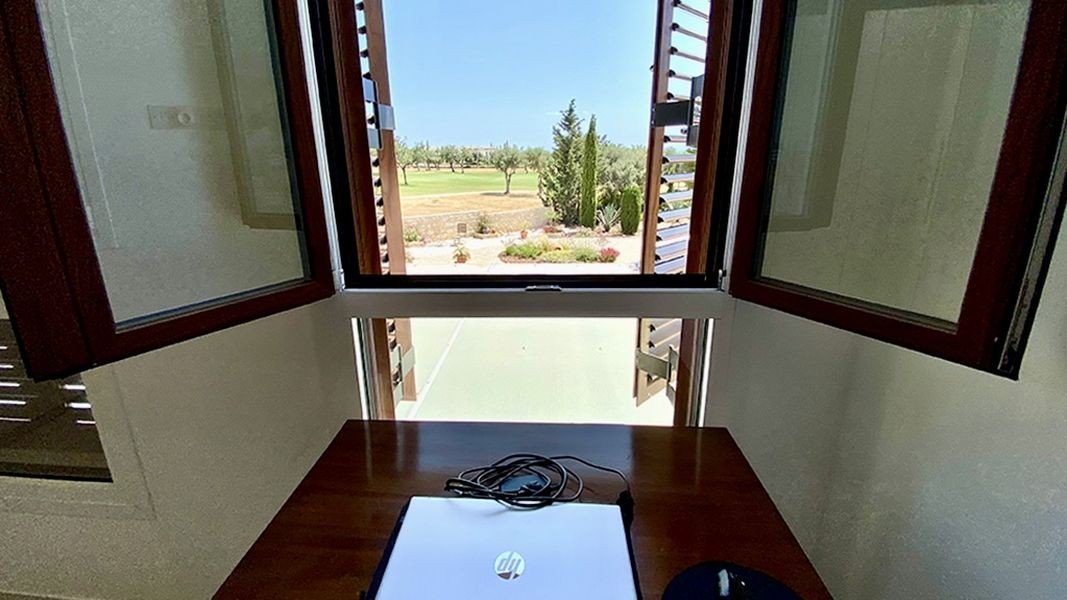 Rebuilt frontline Golf villa in Paphos