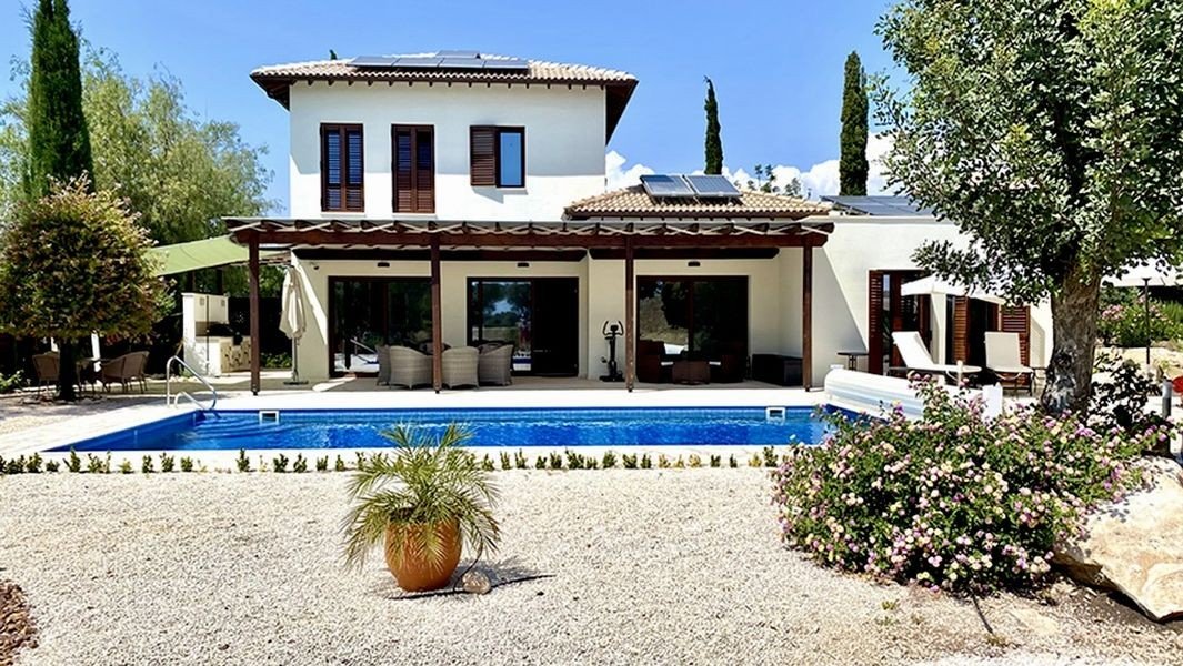 Rebuilt frontline Golf villa in Paphos