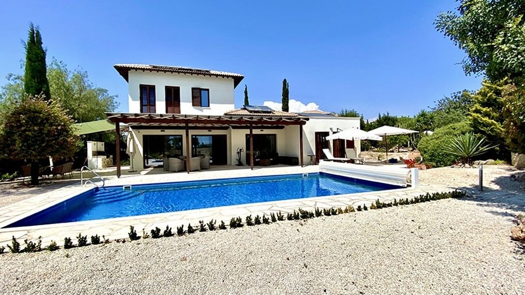Rebuilt frontline Golf villa in Paphos