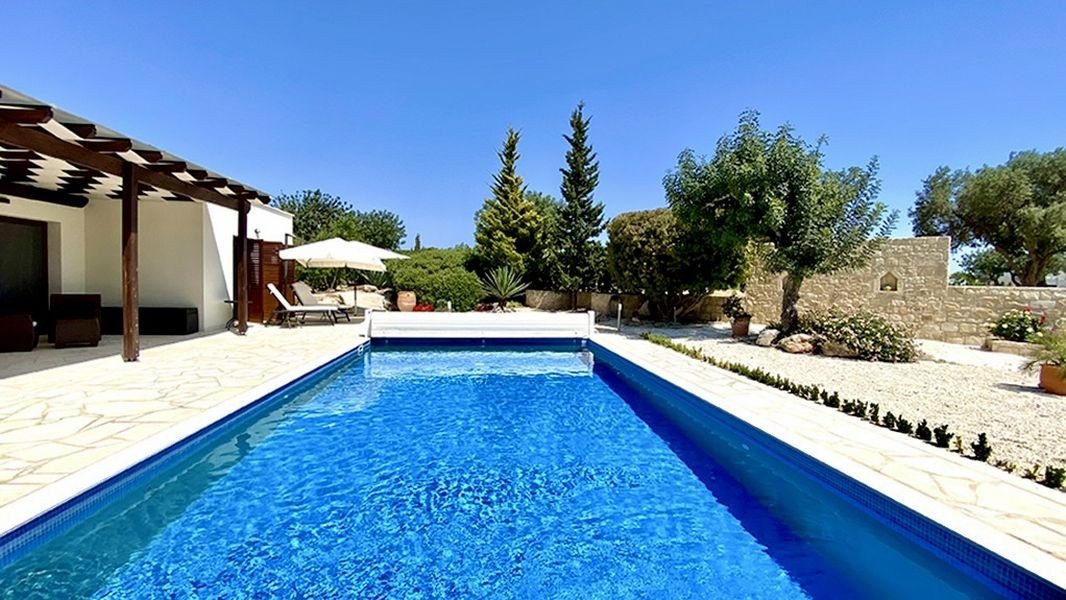Rebuilt frontline Golf villa in Paphos