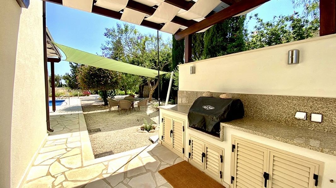 Rebuilt frontline Golf villa in Paphos