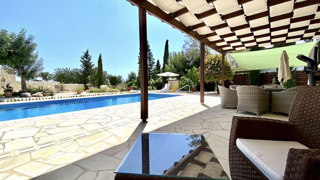 Rebuilt frontline Golf villa in Paphos