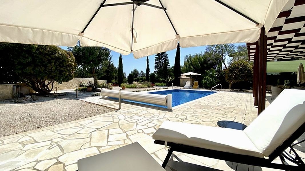 Rebuilt frontline Golf villa in Paphos
