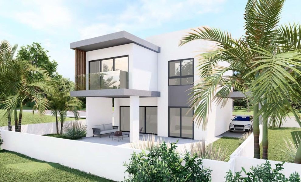 Villa close to village center in Limassol