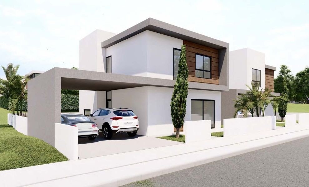Villa close to village center in Limassol