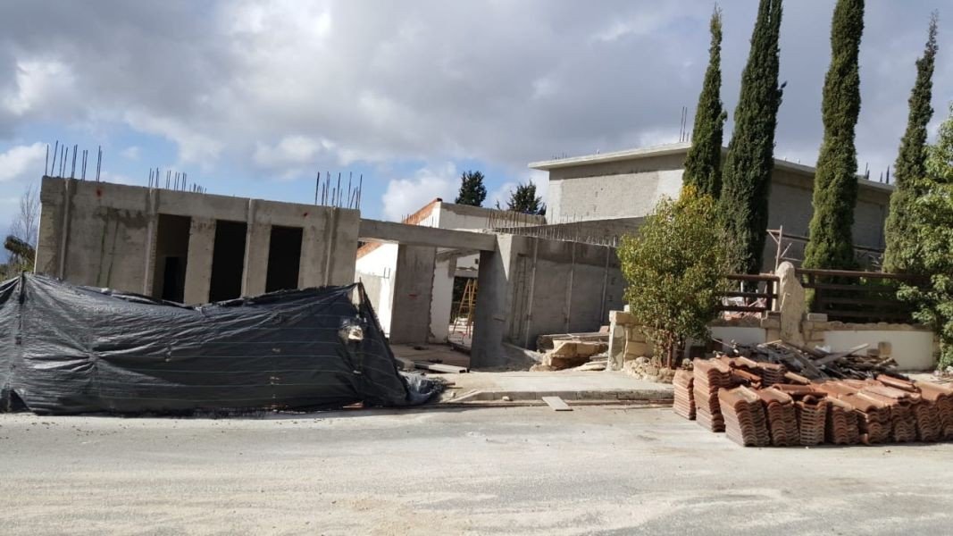 Renovation project with sea views in Paphos