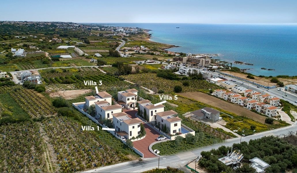 3 villas Investment by sea in Paphos