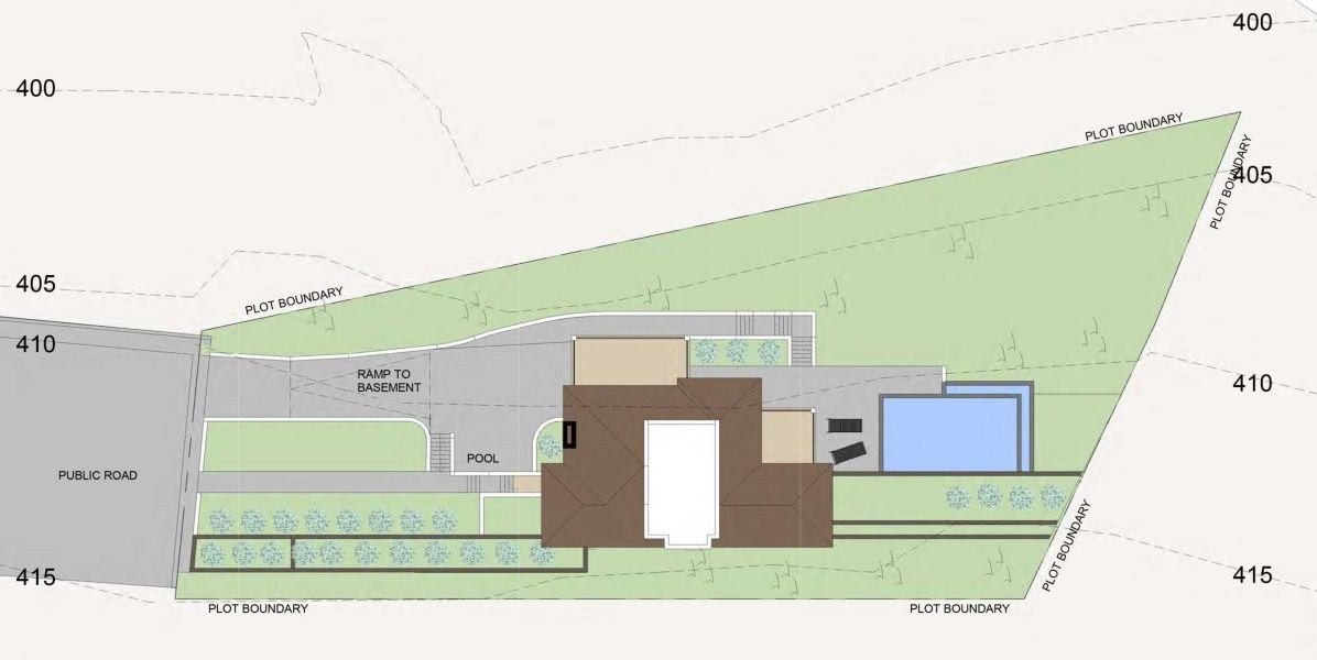 Sea view villa on large plot in Paphos